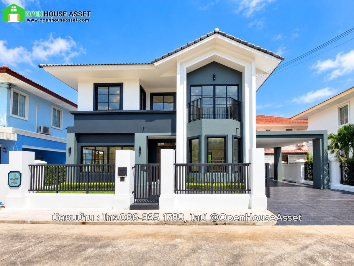 รูป ขายบ้านเดี่ยว ภัสสร 7 รัตนาธิเบศร์ 52.6 ตร.ว. 178 ตร.ม. 4 นอน 3 น้ำ ราคา 6.99 ล้าน - รูปที่ 1/19