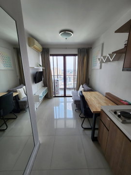 IDEO Mix Sukhumvit 103, 1B1B, 18 Floor, Building A, 30.50 Sq.m., Rental 14,000 THB/Month Ready to move in