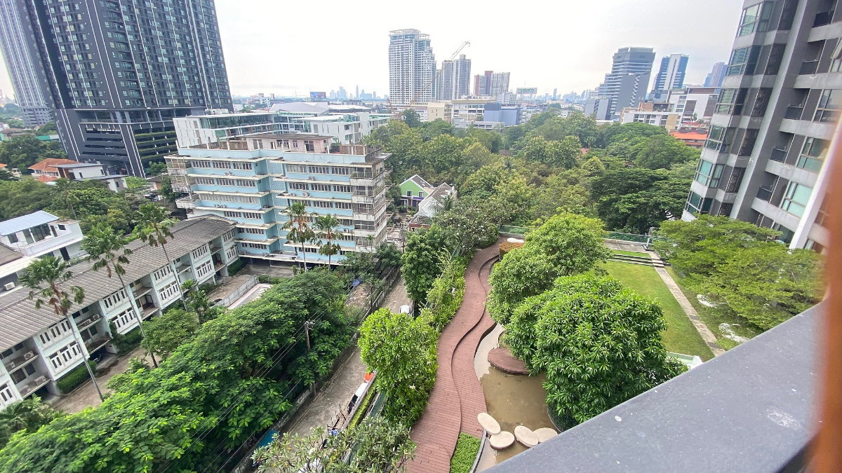 รูป ให้เช่า คอนโด Rhythm Sukhumvit 44/1 ริทึ่ม สุขุมวิท 44/1 1 ห้องนอน 45 ตร.ม. ชั้น 9 เฟอร์ครบ มีอ่างอาบน้ำ ติด BTS พระโขนง 28,000 บาท/เดือน ว่าง 26 ต.ค. - รูปที่ 9/10