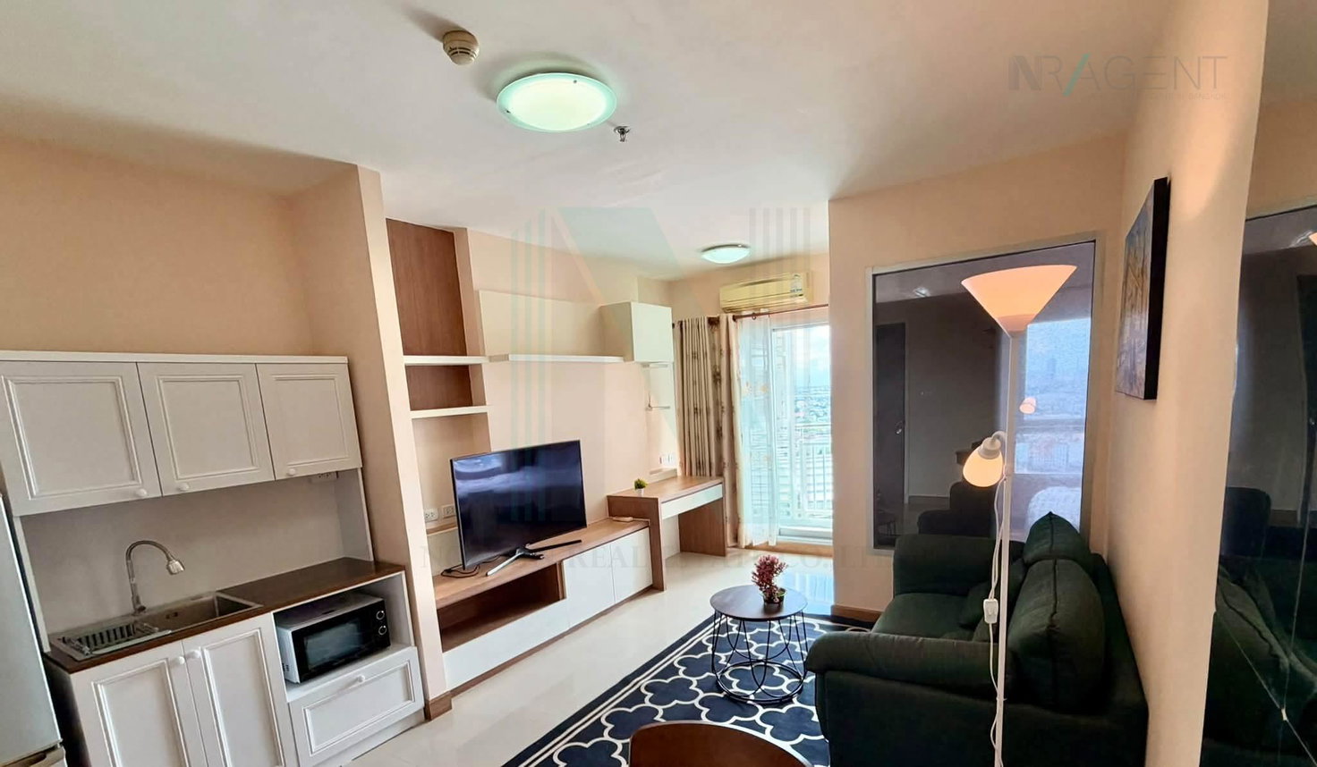 picture For Rent Condo IVY RIVER Building D, Floor 22,1 bed room, Room size 35.5 sqm - 4/8