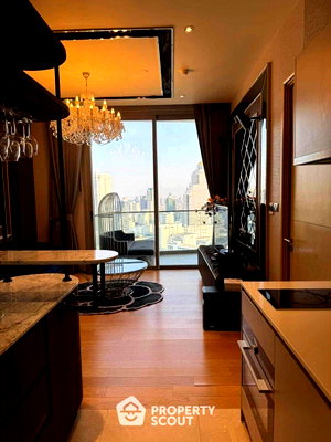 ขายคอนโด : 1 ห้องนอน ชั้น 36 Magnolias Waterfront Residences ใกล้ BTS สะพานตากสิน (ID 2021277)