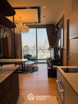 36th-Floor 1-BR Magnolias Waterfront Residences Near BTS Saphan Taksin (ID 2021277)