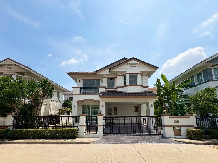 รูป (H901)บ้านเดี่ยวรีโนเวทใหม่ทั้งหลัง! สภาพสวยกริ๊บ เหมือนได้บ้านมือหนึ่ง หมู่บ้านมัณฑนา ปิ่นเกล้า-พระราม 5 - รูปที่ 1/15
