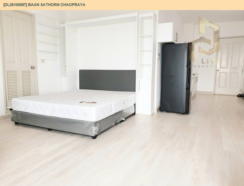 รูป DL26100087 ให้เช่าคอนโด บ้านสาทร เจ้าพระยา (Baan Sathorn Chaopraya) ใกล้ BTS กรุงธนบุรี พร้อมเข้าอยู่ โทรด่วน 0638692663 LineID @952jdxxk - รูปที่ 4/6