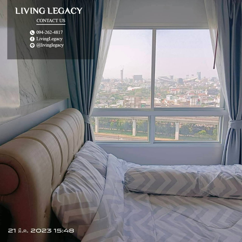 รูป T4031U เช่าด่วน คอนโด Lumpini Ville Phatanakan - Srinakarin 29 ตร.ม. | ชั้น 17 | 1 ห้องนอน | 1 ห้องน้ำ 11,000 บาท/เดือน line id : @livinglegacy - รูปที่ 6/10