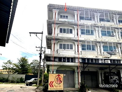 อาคารพาณิชย์ รร.สาธิตม.ราชภัฏนครปฐม : อาคารพาณิชย์ 147 ตร.วา ปฐมทองซิติ้ เมืองนครปฐม นครปฐม 14.4M