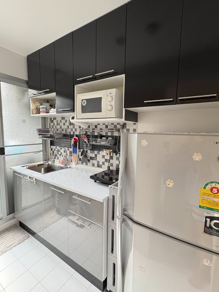รูป ขายคอนโด The Seed Condo Ratchada-Huaykhwang พร้อมเฟอร์นิเจอร์และเครื่องใช้ไฟฟ้า - รูปที่ 4/6