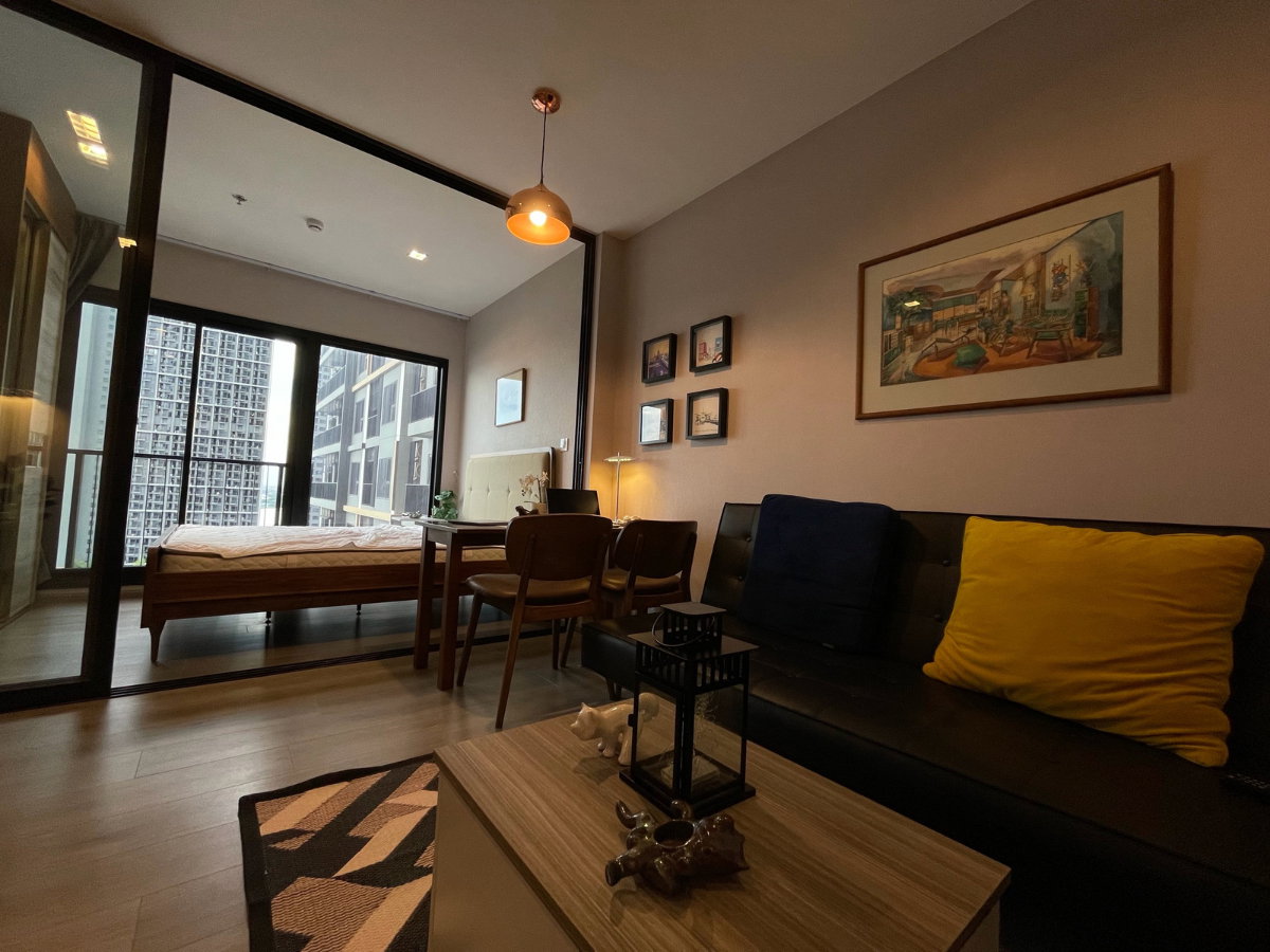 รูป 🔥ด่วน ห้องไปไวมากกก Code: 26KJ5537 ให้เช่า The politan rive ✅ Add Line @kjcondo (มี@ข้างหน้าด้วยนะคะ) - รูปที่ 2/11