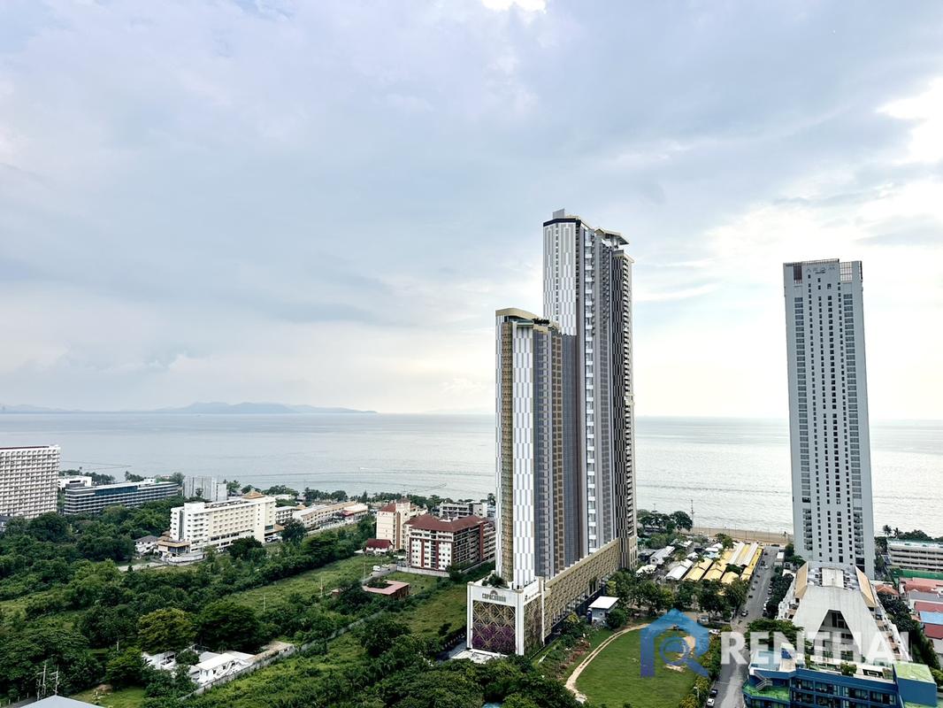 รูป คอนโดหรู 1 ห้องนอนให้เช่าที่ The Riviera Ocean Drive, จอมเทียน | ชั้น 27 วิวทะเล, เฟอร์นิเจอร์ครบครัน - รูปที่ 4/21