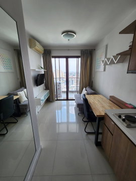 [VR1007] 🔥 14,000 THB/Month | Ideo Mix Sukhumvit 103 | 1BR 30.5 sqm 18th Fl. Tower A | Just 6 Steps to BTS Udom Suk! 🔥