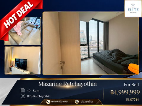 ✨ Super Luxury Deal! Pristine high-floor condo for sale in prime Ratchayothin [0 steps to BTS] ✨