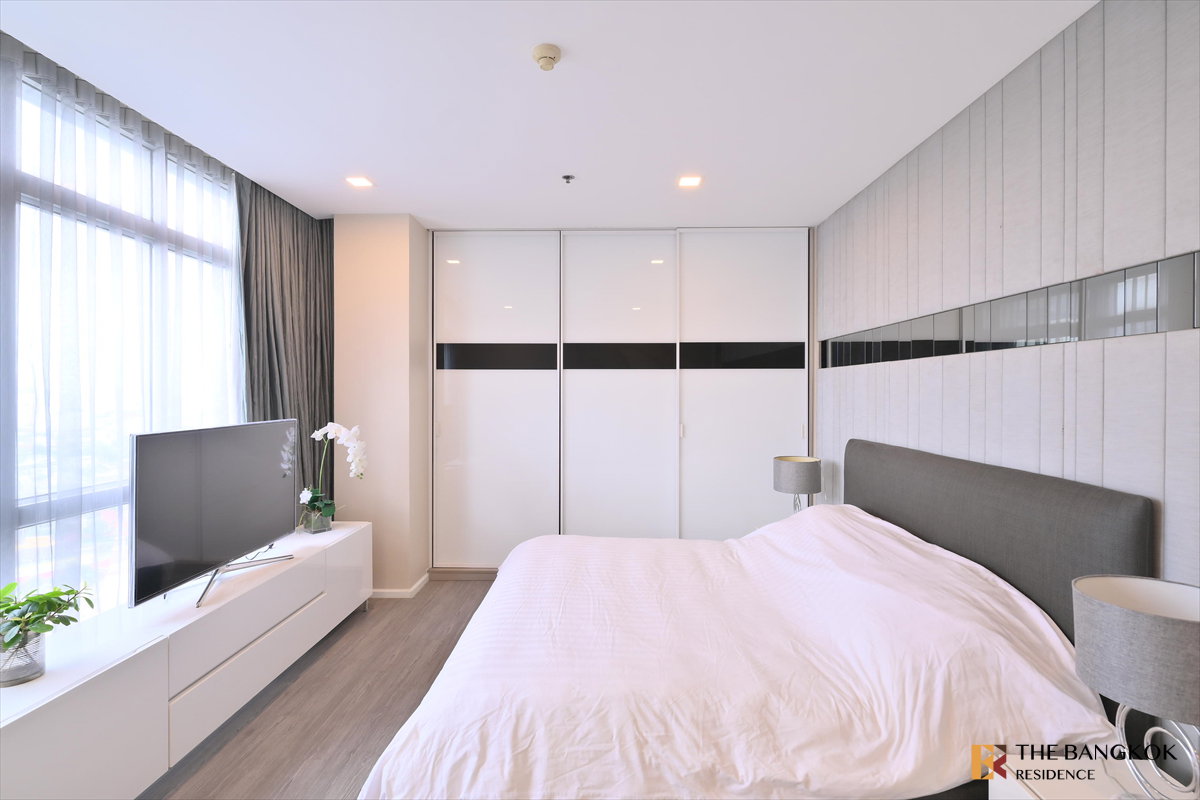 รูป 💖💖เช่าคอนโด 🌇 Nusasiri Grand Condo 2นอน 123ตร.ม. 82K ✨ ชั้นสูง ตกแต่งสวย วิวเปิดโล่ง ใกล้ BTS เอกมัย - รูปที่ 4/13