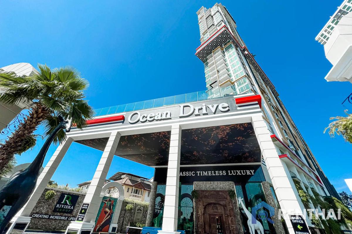 รูป คอนโดหรู 1 ห้องนอนให้เช่าที่ The Riviera Ocean Drive, จอมเทียน | ชั้น 27 วิวทะเล, เฟอร์นิเจอร์ครบครัน - รูปที่ 19/21