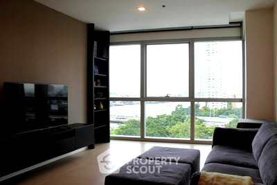 ขายคอนโด : ราคาคุ้มค่า คอนโด 1 ห้องนอน The River Condominium ใกล้ BTS สะพานตากสิน (ID 565287)