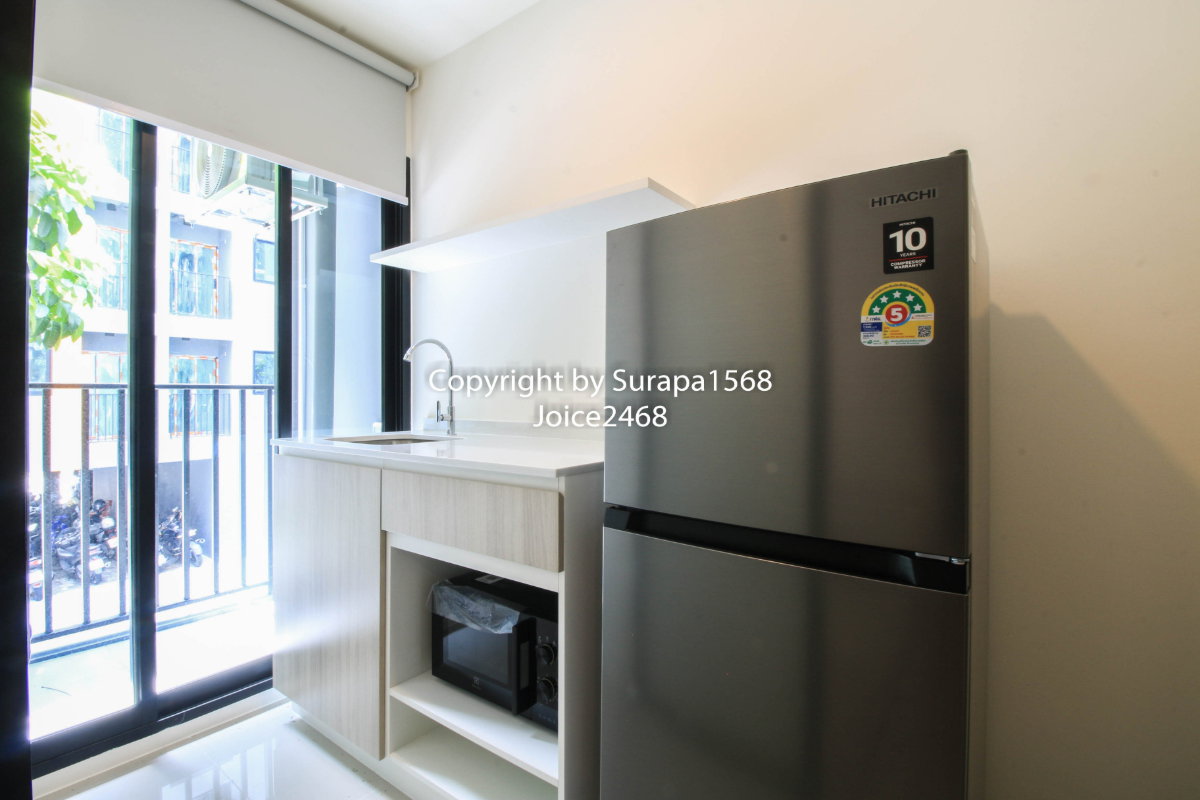 รูป ให้เช่า คอนโด ดิ ออริจิ้น บางแค กัลปพฤกษ์ สาทร เพชรเกษม ตึกA 24.5 ตร.ม ห้องสตูดิโอ เฟอร์นิเจอร์ครบ ห้องริม ใกล้รถไฟฟ้า MRT - รูปที่ 2/8