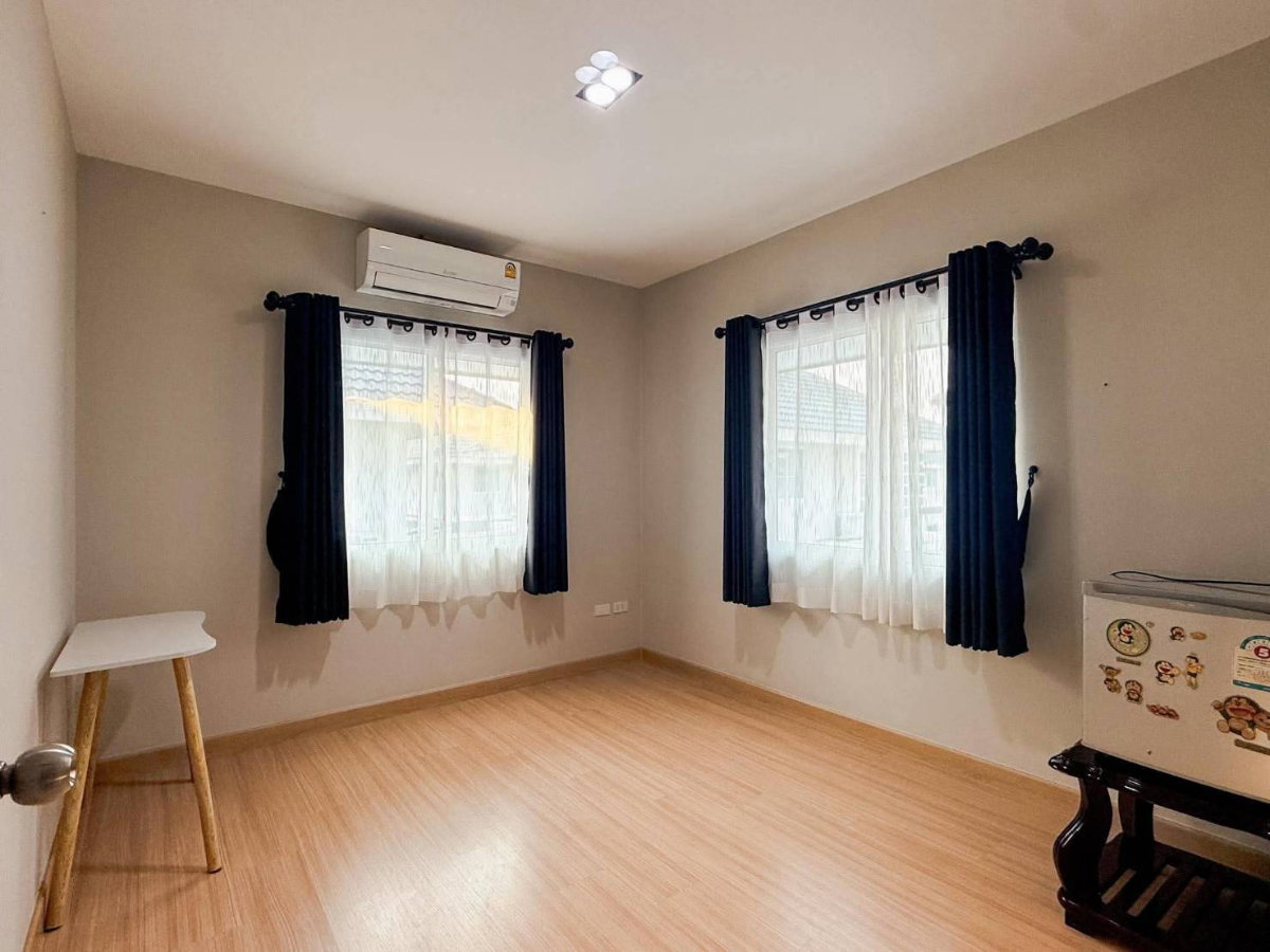 รูป ขายบ้านเดี่ยว 3 ห้องนอน หมู่บ้านกาญจน์กนก 20 รวมโชค เชียงใหม่ ใกล้เซ็นทรัลเฟสฯ (H611) T.0946511456 - รูปที่ 10/12