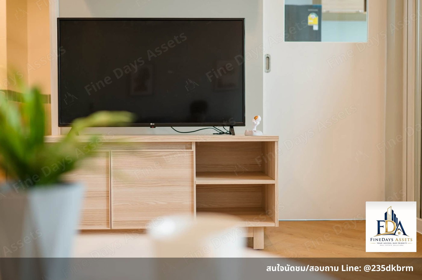 รูป FD-085228✨ ห้องรีโนเวทใหม่เอี่ยม! เซ็นทริค ซีน สุขุมวิท 64 (1 นอน วิวสวน Cloud 11) ใกล้ BTS ปุณ - รูปที่ 8/13