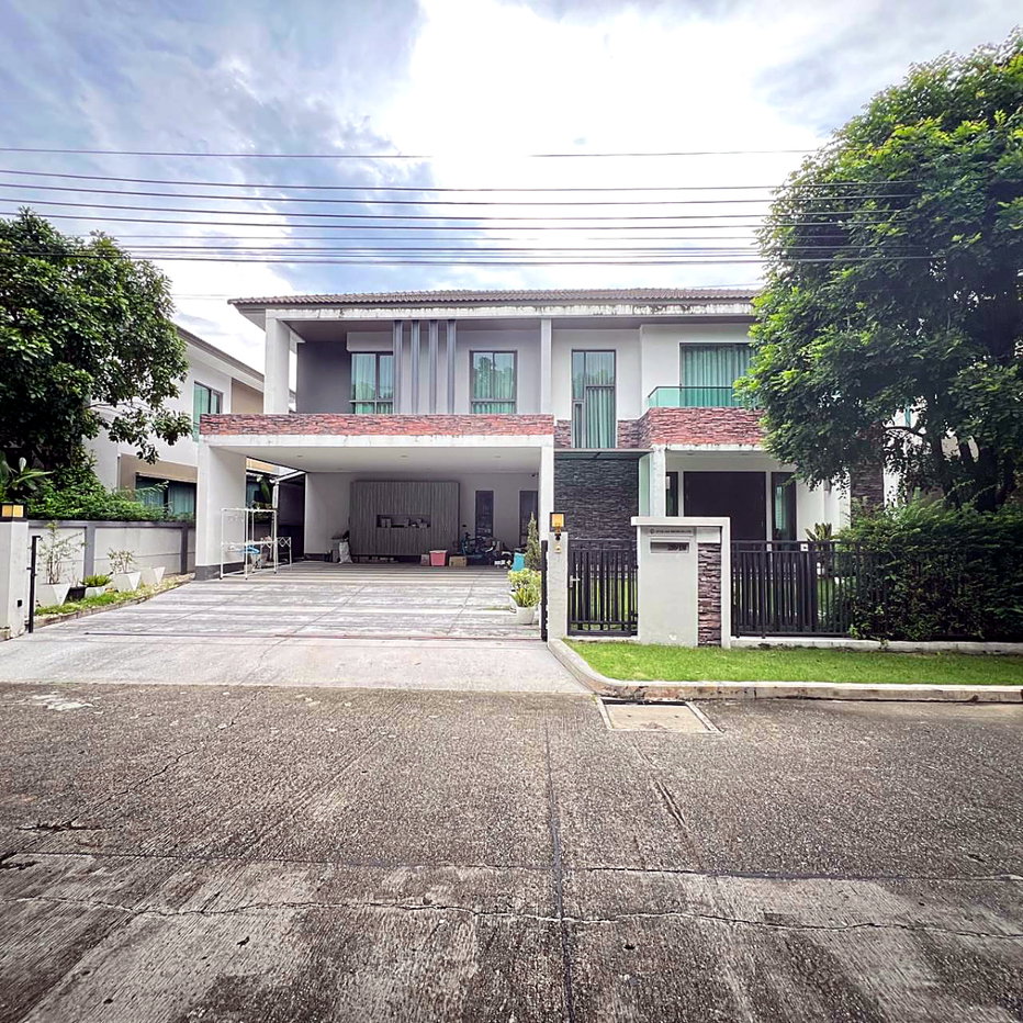 รูป ขายบ้านเดี่ยว เดอะแกรนด์ บางนา-วงแหวน 85.5 ตร.วา 3 นอน 4 น้ำ แอร์ครบทุกห้อง จอดรถ 3 คัน 13.9 ล้านบาท - รูปที่ 2/33