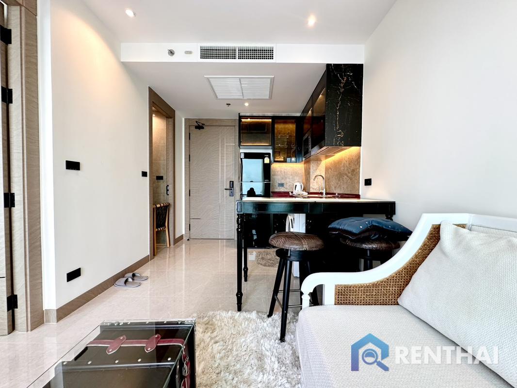 รูป คอนโดหรู 1 ห้องนอนให้เช่าที่ The Riviera Ocean Drive, จอมเทียน | ชั้น 27 วิวทะเล, เฟอร์นิเจอร์ครบครัน - รูปที่ 5/21