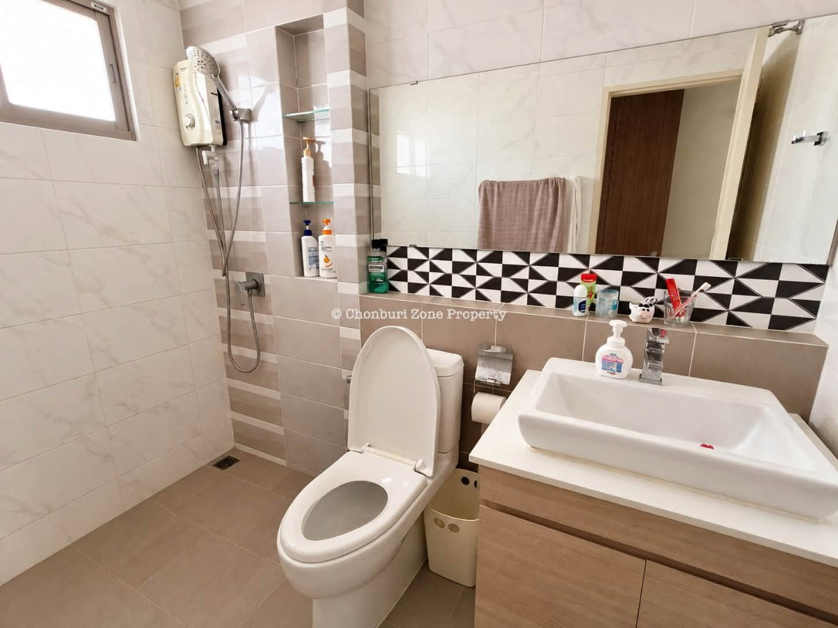 รูป ขายบ้านเดี่ยวหลังริมหลังใหญ่ 4 นอน ม.ริมเขา บางพระ ศรีราชา - รูปที่ 5/26