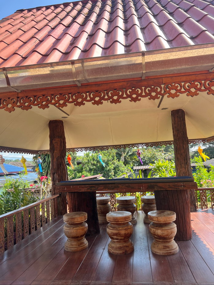 รูป ขายบ้านเรือนไทย พร้อมที่ดิน อ.เชียงดาว จ.เชัยงใหม่ - รูปที่ 12/34