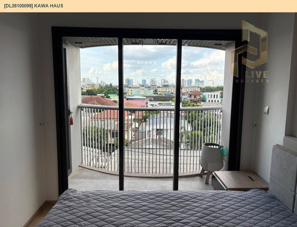 รูป DL26100099 ให้เช่าคอนโด คาวะ เฮาส์ (KAWA HAUS) ใกล้ BTS อ่อนนุช พร้อมเข้าอยู่ โทรด่วน 0614453194 LineID @952jdxxk - รูปที่ 5/6
