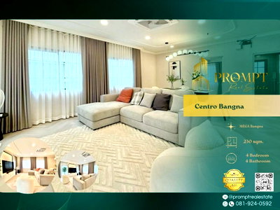 Houses for rent Samut Prakarn : CD03936 - Centro Bangna : MegaBangna