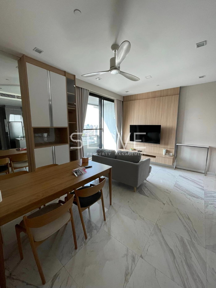 picture 🔥55k🔥- 2 bed with bathtub 79.5 sq.m. high fl. bts chong nonsi 500 m. at M Silom Condo / For Rent - 2/14