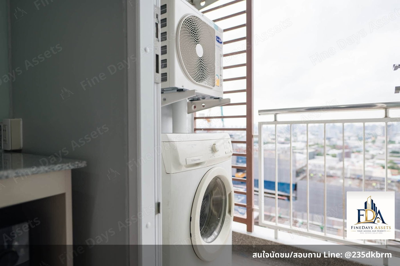 รูป FD-085228✨ ห้องรีโนเวทใหม่เอี่ยม! เซ็นทริค ซีน สุขุมวิท 64 (1 นอน วิวสวน Cloud 11) ใกล้ BTS ปุณ - รูปที่ 4/13