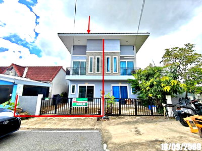 บ้านเดี่ยว 23.7 ตร.วา สุขใจวิลล่า 1 เมืองชลบุรี ชลบุรี 2.1M