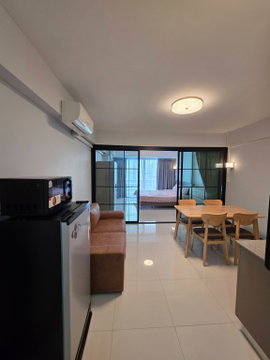 ให้เช่าคอนโด เอเวอร์กรีน วิว ทาวเวอร์ (Evergreen View Tower) ซ. บางนา - ตราด 56 ห้องใหม่พึ่งรีโนเวท เฟอร์ครบ