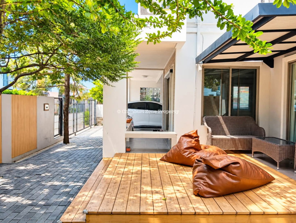 รูป ขายบ้านเดี่ยวหลังริมหลังใหญ่ 4 นอน ม.ริมเขา บางพระ ศรีราชา - รูปที่ 4/26