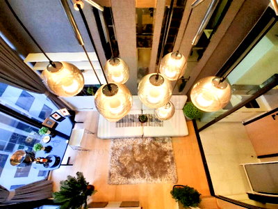 คอนโดให้เช่า : ให้เช่าคอนโด ชีวาทัย เรสซิเดนซ์ อโศก อาคาร  ชั้น 8 Duplex ขนาด 38 ตรม ใกล้ ตลาดอยู่เจริญ