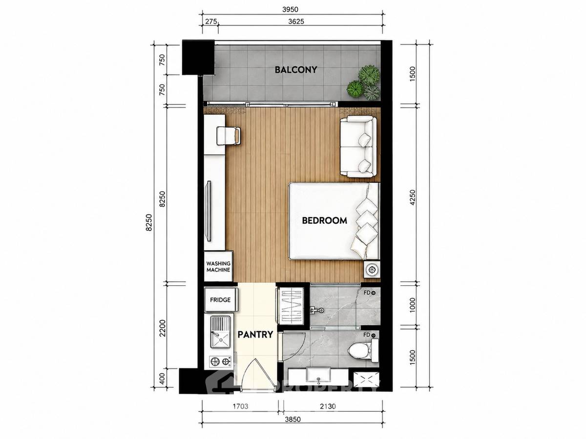 picture 1-BR Condo At The Palm - Wongamart Beach, Na Kluea (ID 3437362) - 10/17