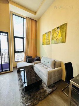 🔺 For Rent Condo PARK ORIGIN CHULA - SAMYAN Building 1, Floor 30,Duplex, Room size 35.00 sqm