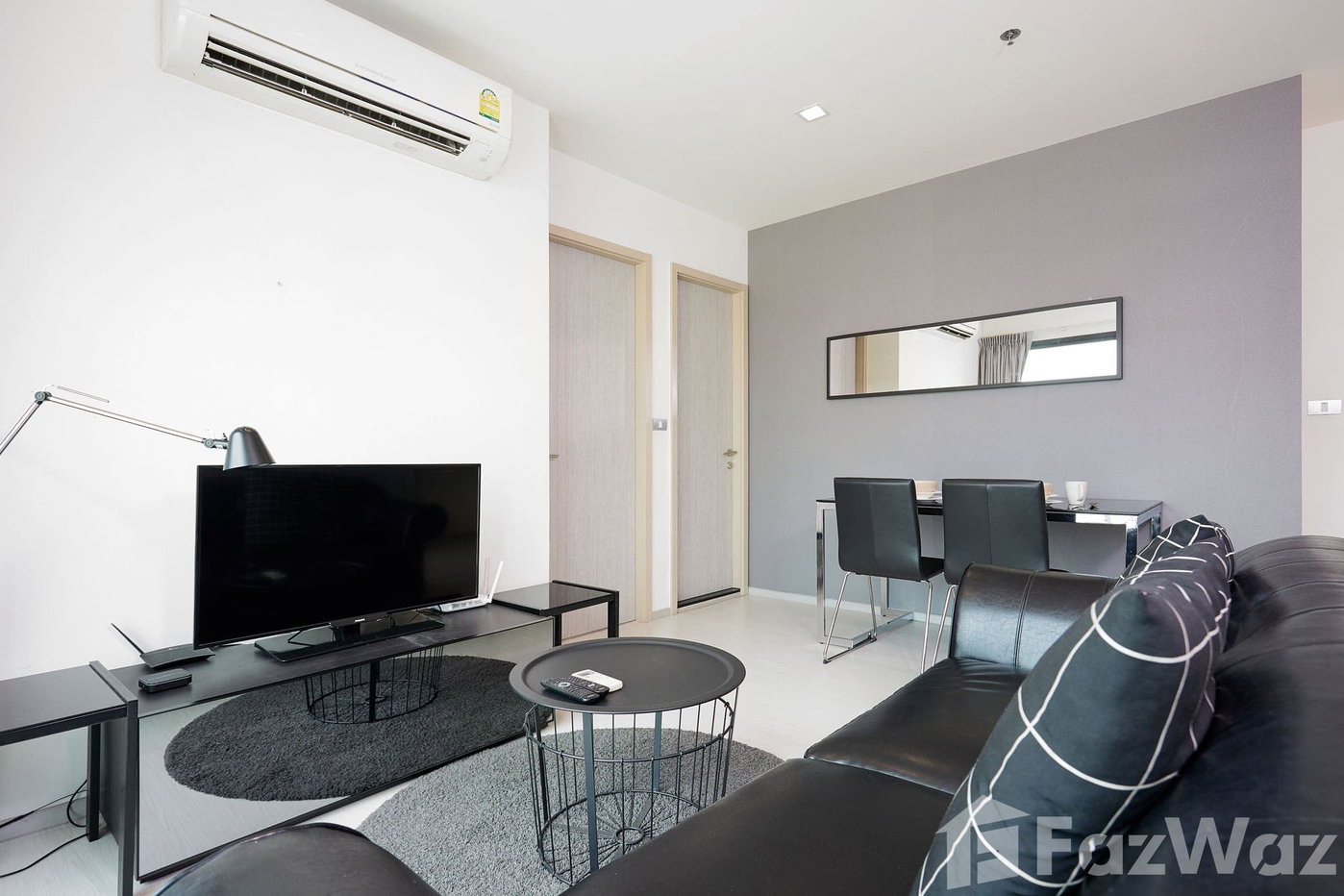 รูป คอนโดหรู 1 ห้องนอน พร้อมผู้เช่า ย่านทองหล่อ BTS 350ม 1705666 - รูปที่ 6/17