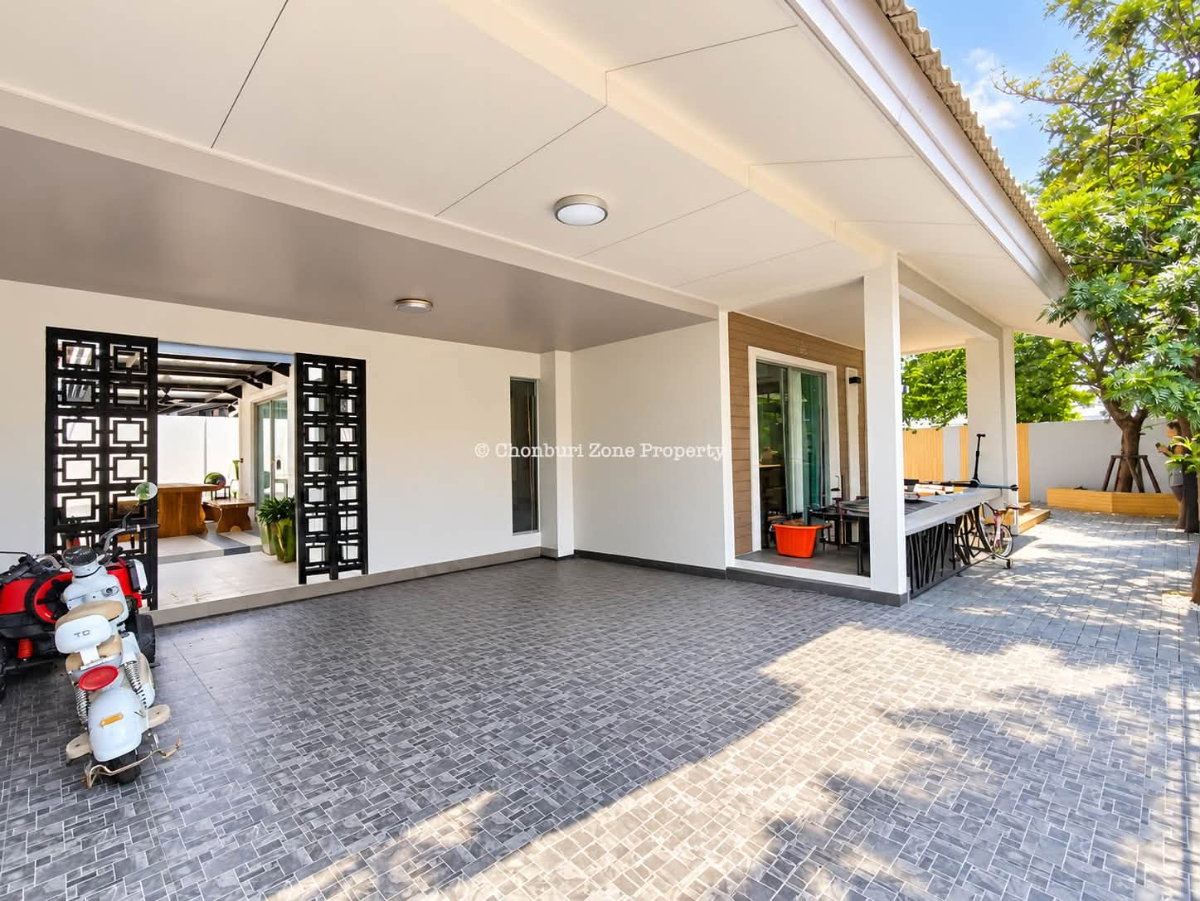 รูป ขายบ้านเดี่ยวหลังริมหลังใหญ่ 4 นอน ม.ริมเขา บางพระ ศรีราชา - รูปที่ 23/26