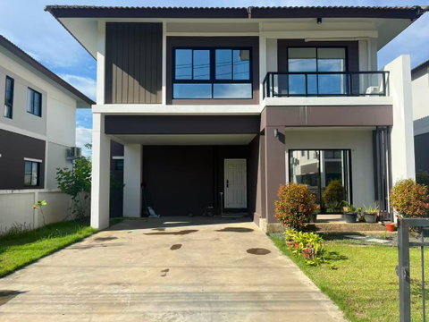 💥HOUSE FOR SALE💥Karnkanok Ville 18, San Phak Wan Fully furnished with high-quality furniture.