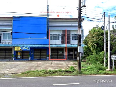 อาคารพาณิชย์ ศรีนครินทร์ พัทลุง : อาคารพาณิชย์ 235 ตร.วา เมืองพัทลุง พัทลุง 4M
