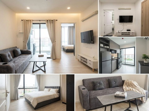 🔥ด่วน ห้องไปไวมากกก Code: 26KJ5549  ให้เช่า The Clev Riverline Chaophraya - Wongsawang ✅ Add Line @kjcondo (มี@ข้างหน้าด้วยนะคะ)