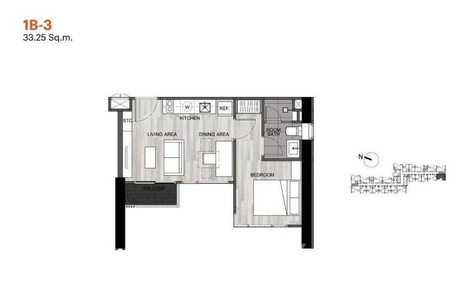 รูป คอนโด 1 ห้องนอน ชั้น 24 The Line Sukhumvit 101 ใกล้ BTS ปุณณวิถี (ID 3441812) - รูปที่ 15/15