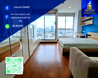 คอนโดให้เช่า : ให้เช่าคอนโด Life @Thapra Condominium  (AP Thai)  ใกล้รถไฟฟ้า BTS ตลาดพลู