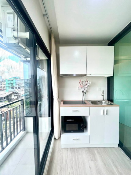 รูป 💮ให้เช่าคอนโด Villa lasalle Sukhumvit 105 ใกล้ BTS แบริ่ง ขนาด 25 ตรม.ห้องสวย มีเครื่องซักผ้า เช่าเพียง 9000- - รูปที่ 5/8