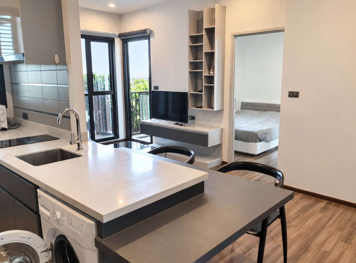 picture Wyne by sansiri☎️ big 1 bed 39 sqm ‼️20k/month ‼️NOW AVAILABLE 🔆✅ - 1/7