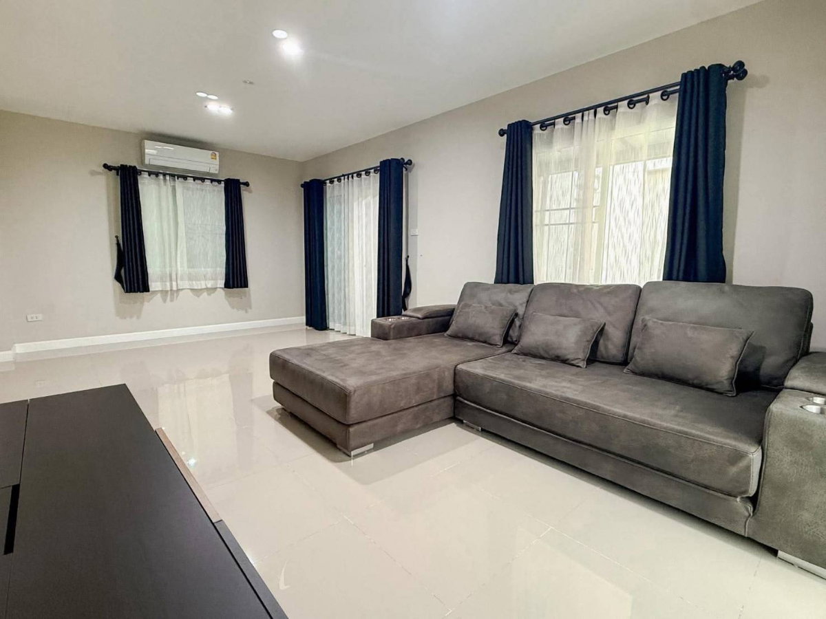 รูป ขายบ้านเดี่ยว 3 ห้องนอน หมู่บ้านกาญจน์กนก 20 รวมโชค เชียงใหม่ ใกล้เซ็นทรัลเฟสฯ (H611) T.0946511456 - รูปที่ 3/12
