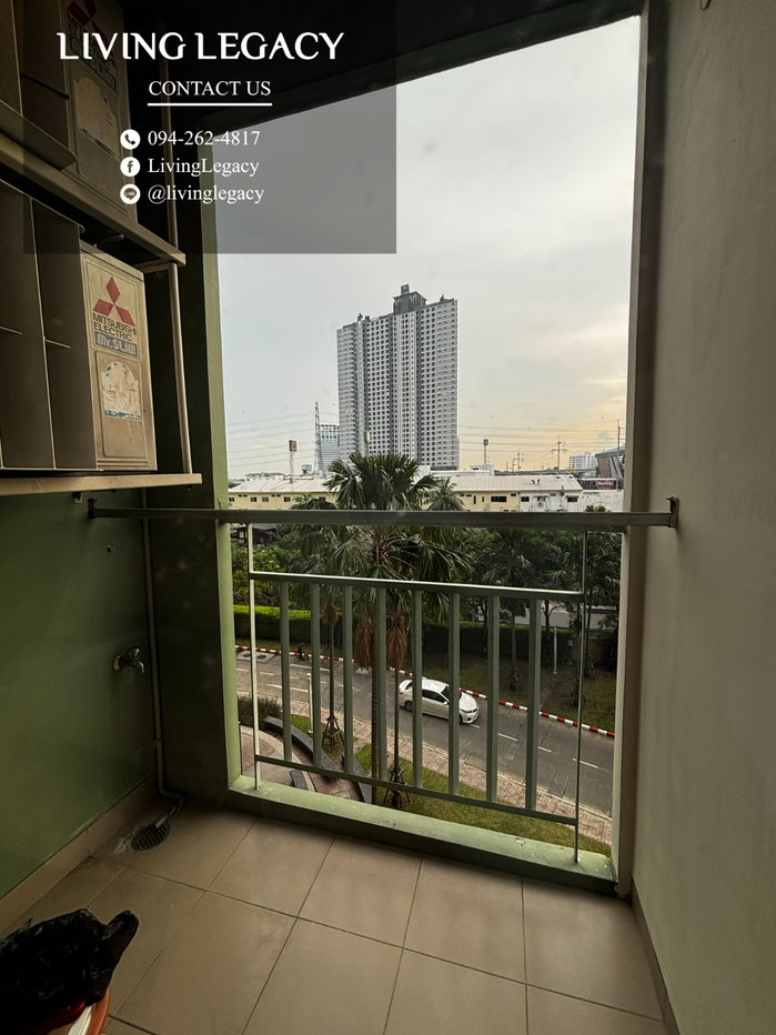 รูป SMQV98 เช่าด่วน! คอนโด Lumpini Place Srinakarin - Huamark Station 12,000 บาท/เดือน | 26.25 ตร.ม. ชั้น 4 ตึก A | พร้อมเฟอร์ฯ ครบ LINE: @livinglegacy - รูปที่ 20/20
