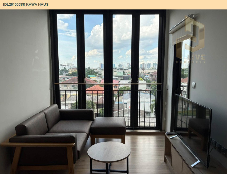 รูป DL26100099 ให้เช่าคอนโด คาวะ เฮาส์ (KAWA HAUS) ใกล้ BTS อ่อนนุช พร้อมเข้าอยู่ โทรด่วน 0614453194 LineID @952jdxxk - รูปที่ 6/6