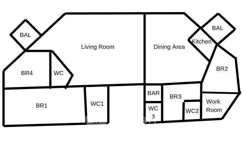 picture 4-BR Condo at Hillside Condo 4 in Chang Phueak (ID 3438585) - 10/10