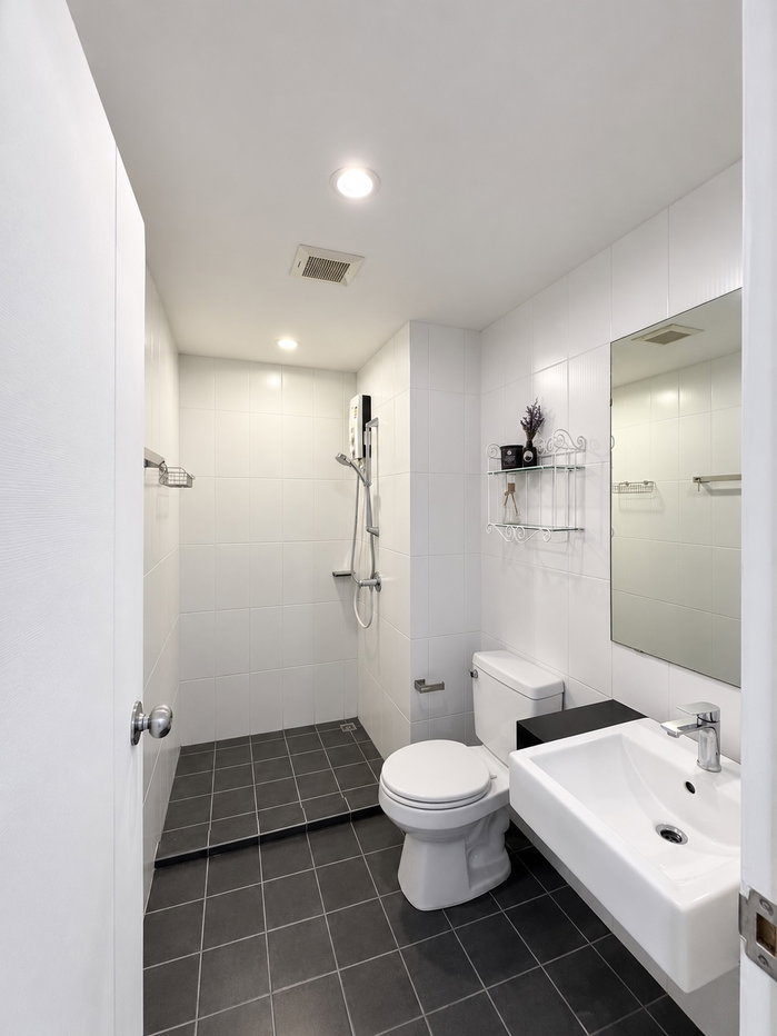 รูป **ห้องรีโนเวทใหม่** ให้เช่าถูกสุดในโครงการ คอนโดเดอะ วีว่า สาทร-ตากสิน THE VIVA SATHORN-TAKSIN - รูปที่ 7/7