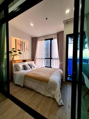 Condos for rent : The Rich Rama 9 - Srinakarin, 1B1B, 12 Floor, 27 Sq.m., Rental 11,000 THB/Month Ready to move in
